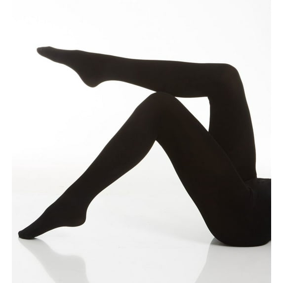 Women's Berkshire 4795 Easy On Thermal Plush Lined Tights (Black S)