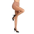 thumbnail image 1 of Women's Berkshire 4943 Shimmers Opaque Tights (Natural Tan 3/4X), 1 of 4