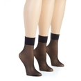 thumbnail image 1 of Women's Berkshire 6953 Sheer Anklet - 3 Pack (Fantasy Black O/S), 1 of 1