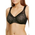 thumbnail image 1 of Women's Berlei B521 Beauty Everyday Underwired Minimizer Bra (Black 44C), 1 of 16