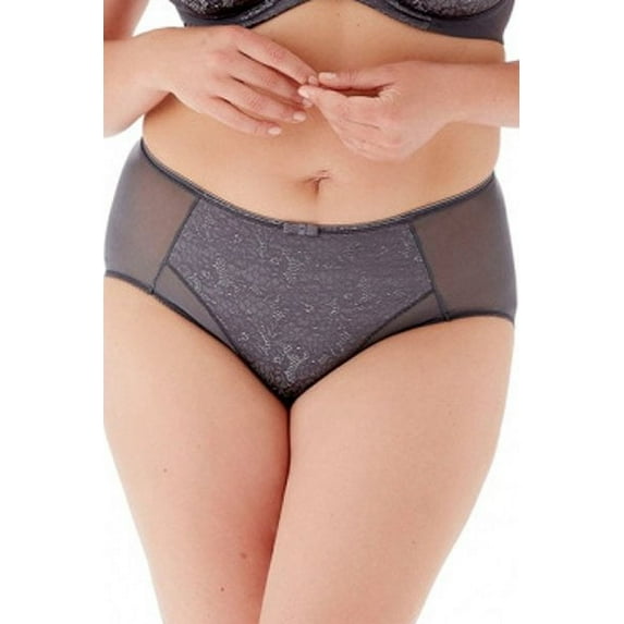 Women's Berlei B523 Beauty Everyday Deep Brief Panty (Dark Grey 2X)