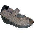 thumbnail image 1 of bernie mev hallie womens casual wedge mary jane open toe shoes halle-bronze brown 40 eur, 1 of 6