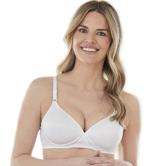 Bestform 5006238 Patterned Wireless Cotton Bra with Light Padding