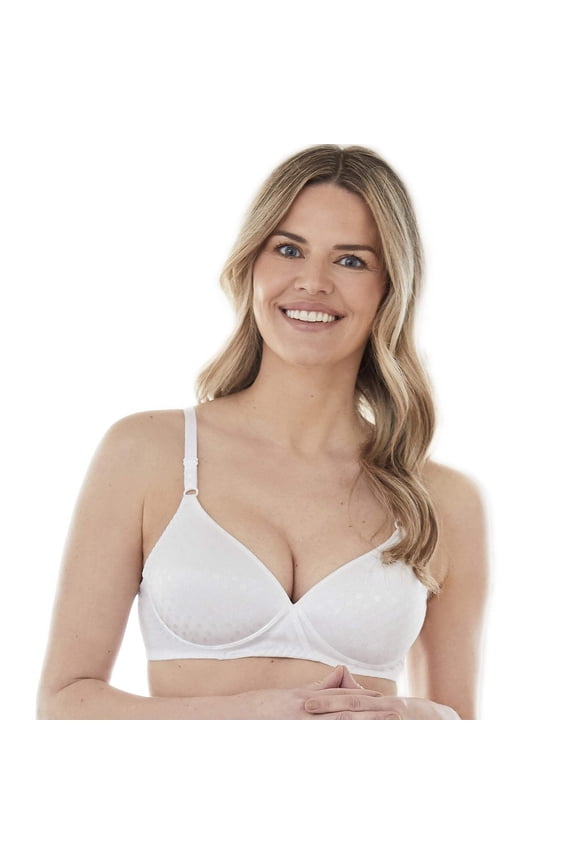 5006238 Patterned Wireless Cotton Bra with Light Padding