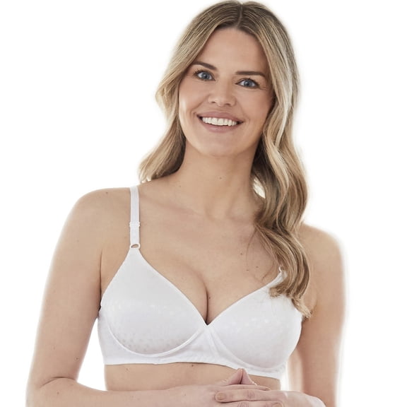Bestform 5006238 Patterned Wireless Cotton Bra with Light Padding