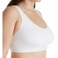 thumbnail image 1 of Women's Bestform 5016092 Cross Trainer Back Support Plus Size Sports Bra (White 46), 1 of 3
