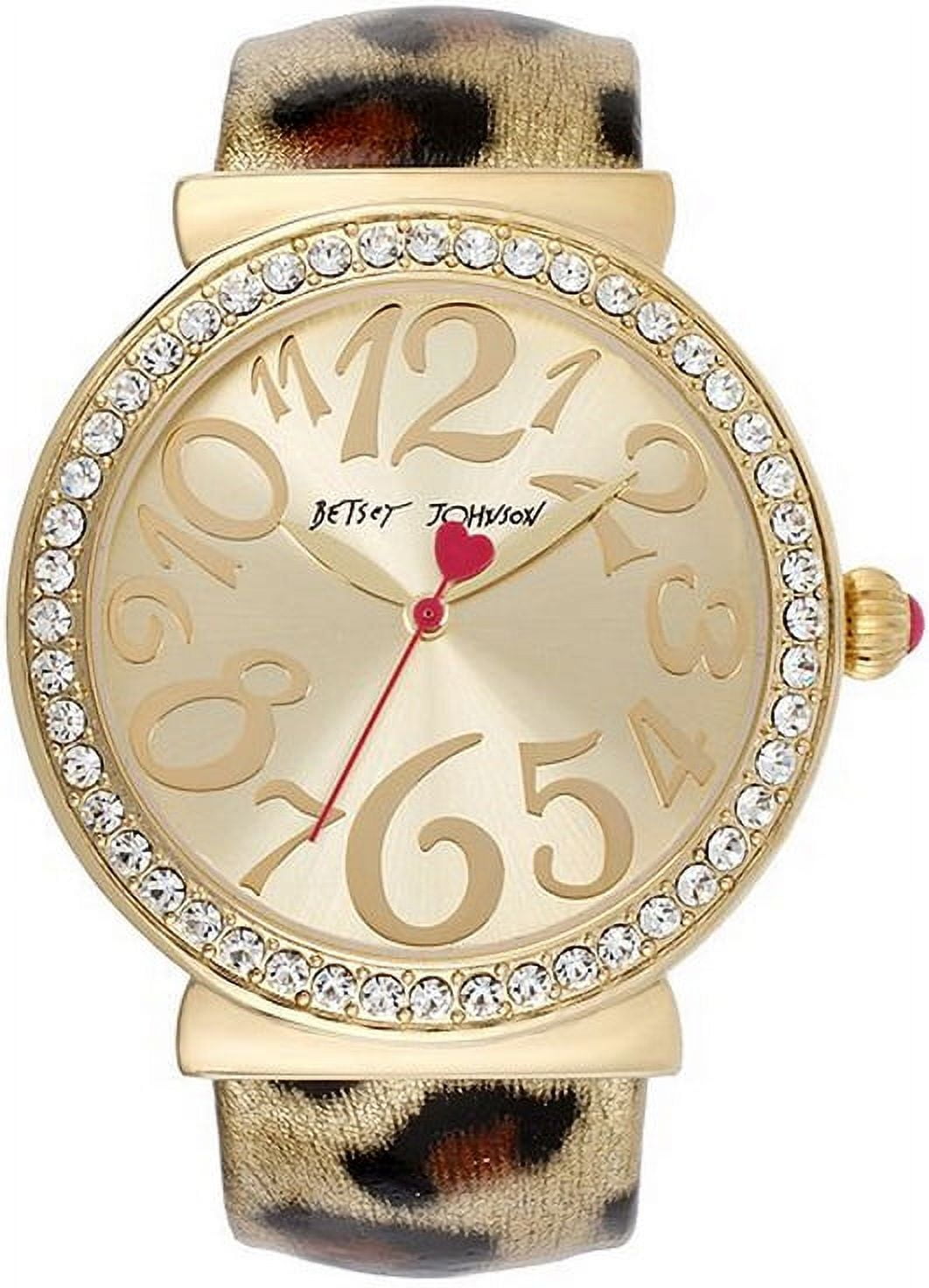 Betsey johnson leopard online watch