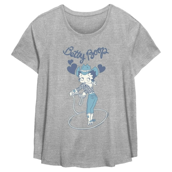 Women's Betty Boop Cowgirl Betty Graphic T-Shirt