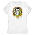 thumbnail image 1 of Women's Betty Boop Virgo Zodiac  Graphic Tee White Large, 1 of 4