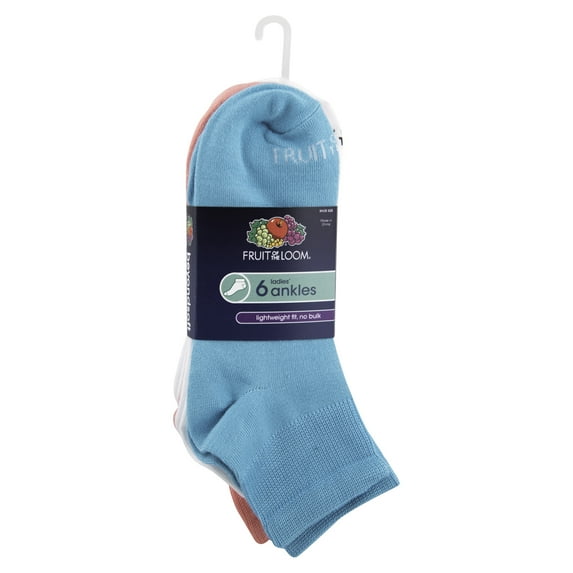 Women's Beyond Soft Ankle Socks 6 Pack