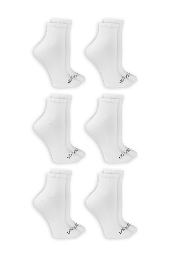 Women's Beyond Soft Ankle Socks, 6 Pair