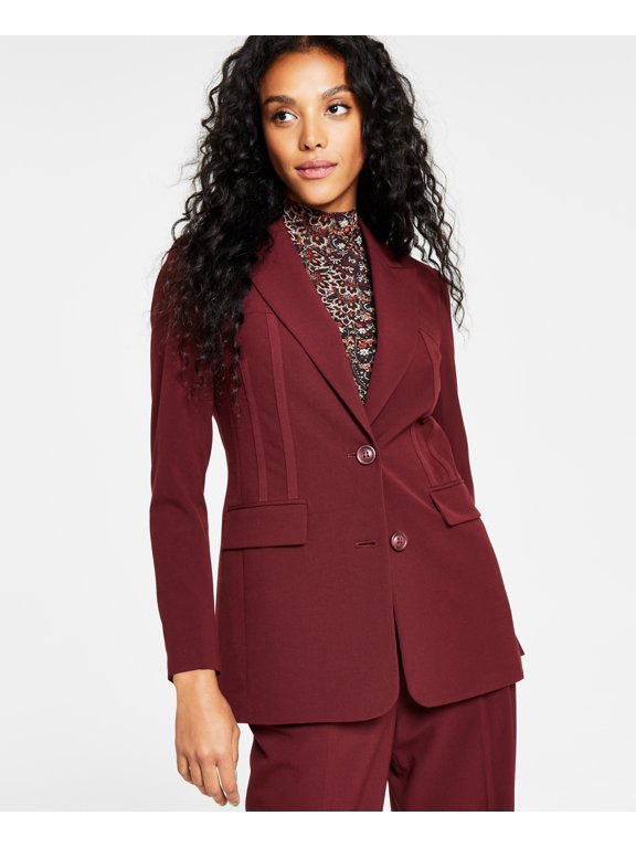 Women's Bi-Stretch Two-Button Seamed Jacket Carrubo XL