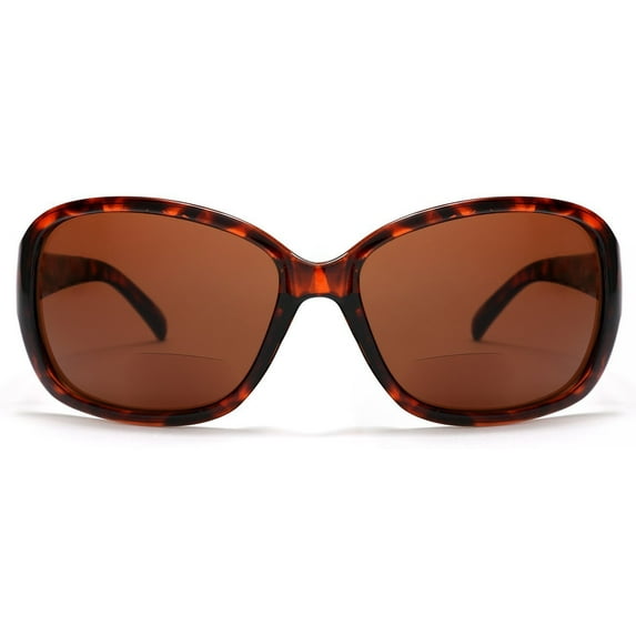 Women's BiFocal Sun Readers Fashion Sunglasses Snooki Poof Nation Sun Readers Tortoise - 3 / Tortoise