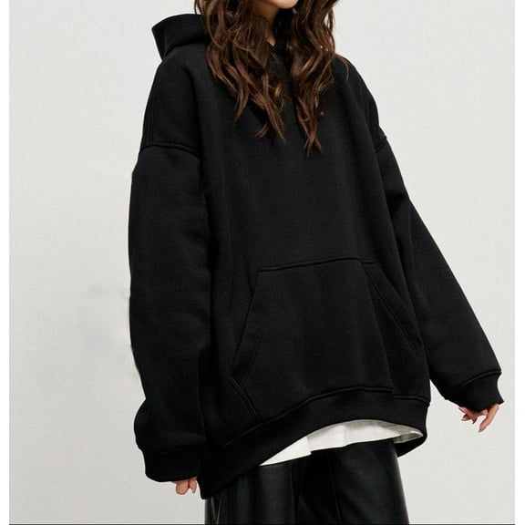 Women’s Big Evolution Hoodie Extra Plush Oversized Lounge Sweatshirt