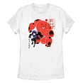 thumbnail image 1 of Women's Big Hero 6 Partner Spray Paint Print  Graphic Tee White X Large, 1 of 4