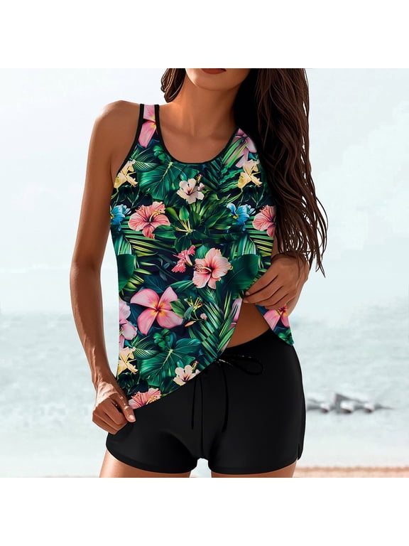 Women's Bikini Sets 2 Piece Swimsuit High Waisted Bathing Suits for Women Print Bikini Swimwear 2025 Summer Swim Suit