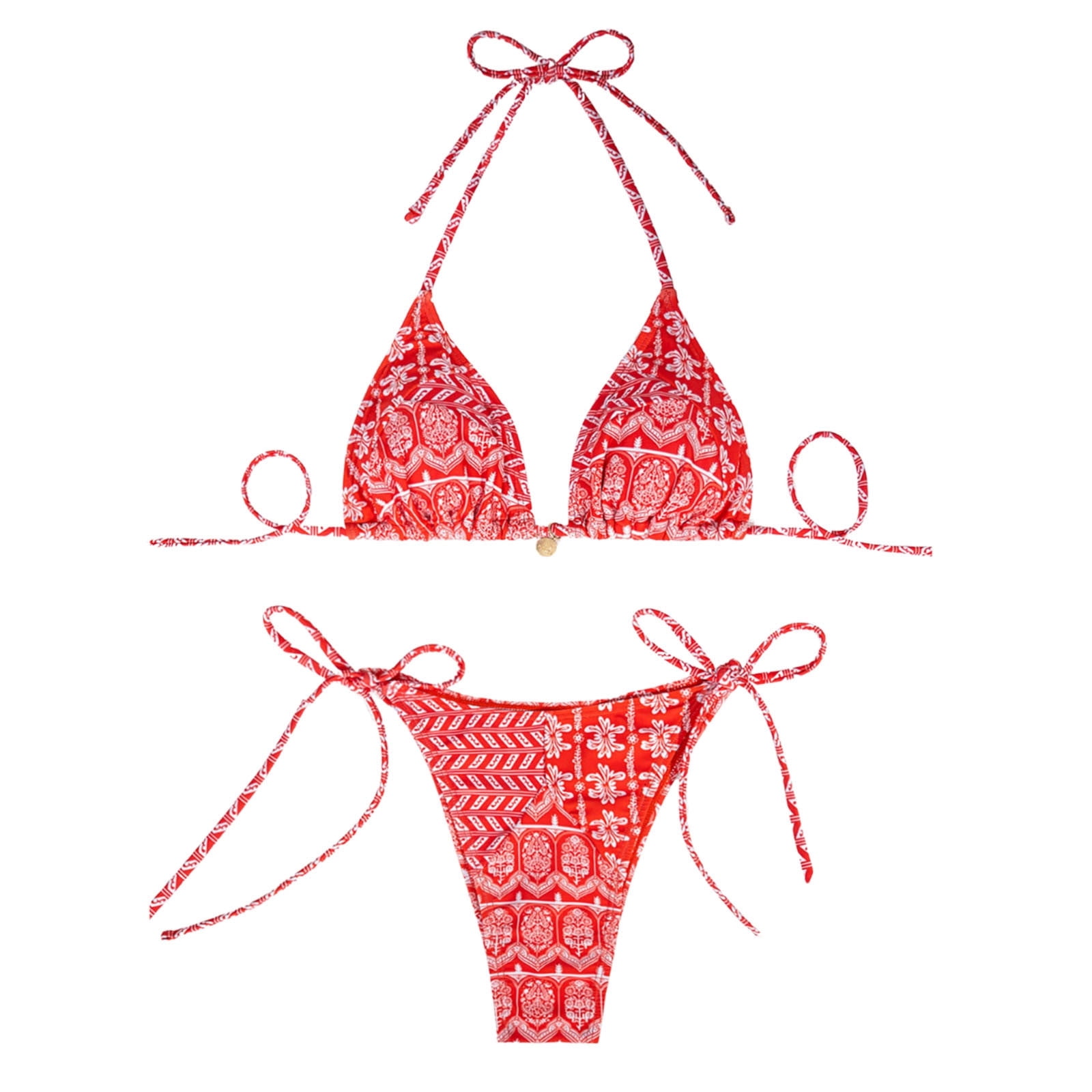 Women's Bikini Sets High Waisted Bathing Suits Two Piece Swimsuits