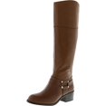 thumbnail image 1 of Women's Biliee Cognac Knee-High Leather Equestrian Boot - 5.5M, 1 of 1