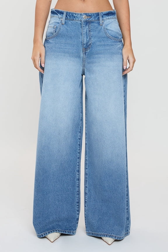 Jeans Women's Billie Baggy Wide Leg Jeans