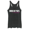 thumbnail image 1 of Women's Birds of Prey Fantabulous Logo  Racerback Tank Top Black Heather Small, 1 of 3