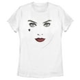 thumbnail image 1 of Women's Birds of Prey Harley Quinn Close Up  Graphic Tee White Small, 1 of 4