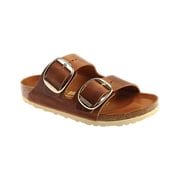 Womens Birkenstock Arizona Big Buckle Oiled Leather Slide
