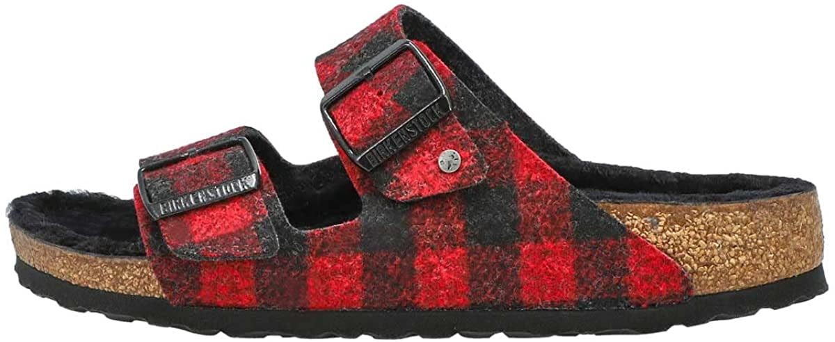 BIRKENSTOCK Arizona Shearling Wool Sandals