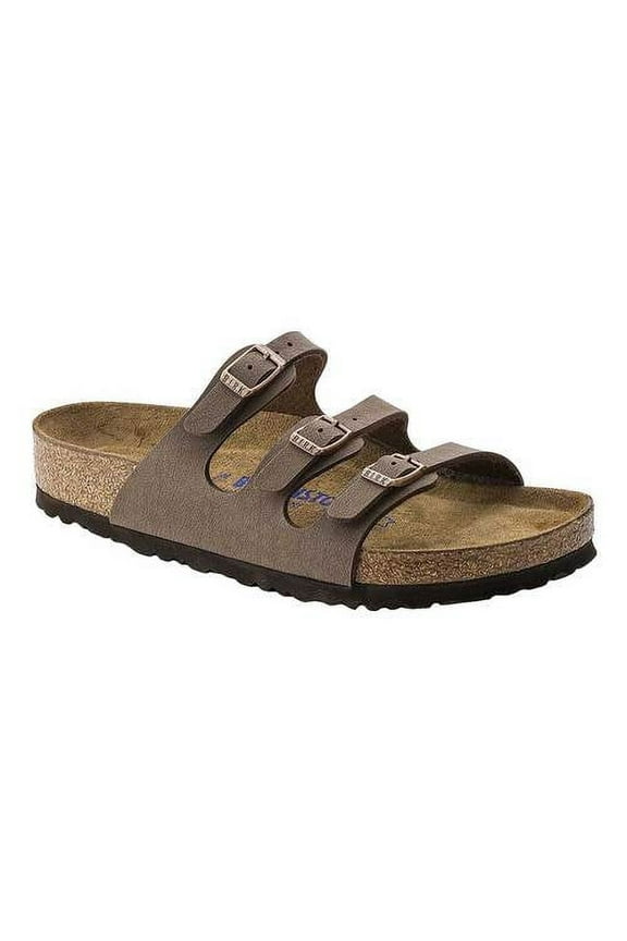 Women's Birkenstock Florida Birkibuc Soft Footbed