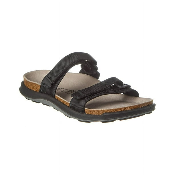 Birkenstock Sahara CC Narrow Birko-Flor Sandal, 38, Black