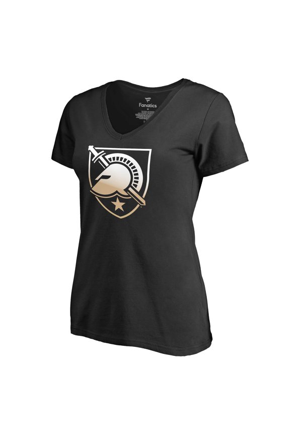 Women's Black Army Black Knights Gradient Logo T-Shirt