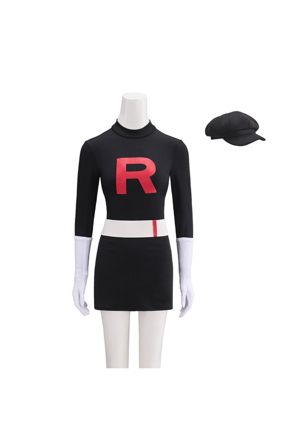 Women's Black Bodysuit - Stage Performance & Theater Outfit