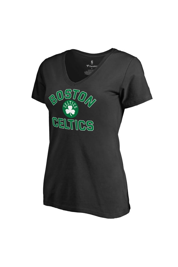 Women's Black Boston Celtics Overtime T-Shirt