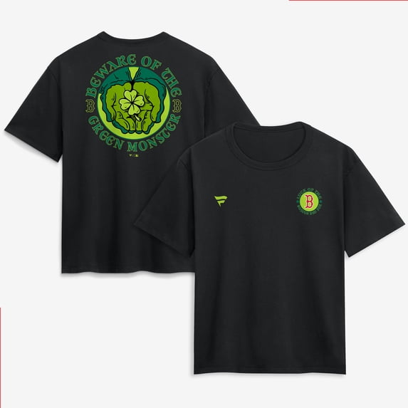 Women's Black Boston Red Sox Beware of the Green Monster T-Shirt