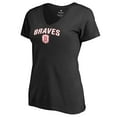 thumbnail image 1 of Women's Black Bradley Braves Proud Mascot T-Shirt, 1 of 2