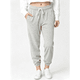 thumbnail image 1 of Women's Drawstring Joggers - Casual High Waisted Sweatpants with Pockets, Soft Relaxed Fit Athletic Lounge Pants, Ankle Cuffed Tapered Leg Workout Trousers for Running, Gym, Yoga & Daily Wear, 1 of 6