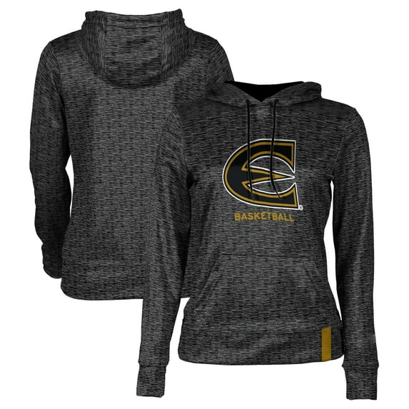 Women's Black Emporia State Hornets Basketball Pullover Hoodie