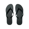 thumbnail image 1 of Women's Black Flip Flops, Medium, 1 of 3