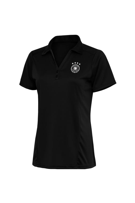 Women's Black Germany National Team Statement Polo