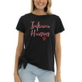 thumbnail image 1 of Women's Black Indiana Hoosiers Sophie T-Shirt, 1 of 2