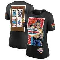 Women's Black John Cena Farewell Tour 2025 Las Vegas T-Shirt