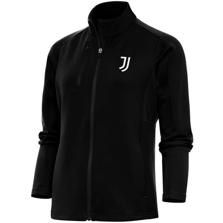 Women's Black Juventus Genesis Full-Zip Jacket