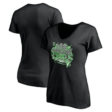 Women's Black LA 2028 Summer Olympics V-Neck T-Shirt