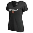 thumbnail image 1 of Women's Black Maryland Terrapins Freehand T-Shirt, 1 of 3