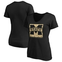 Women's Black Mississippi State Bulldogs OHT Eagle V-Neck T-Shirt