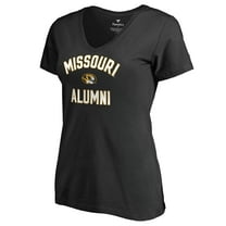 Women's Black Missouri Tigers Team Alumni T-Shirt