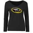 thumbnail image 1 of Women's Black NASCAR Sprint Cup Series Long Sleeve T-Shirt, 1 of 2