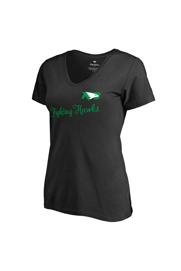 Women's Black North Dakota Dora T-Shirt