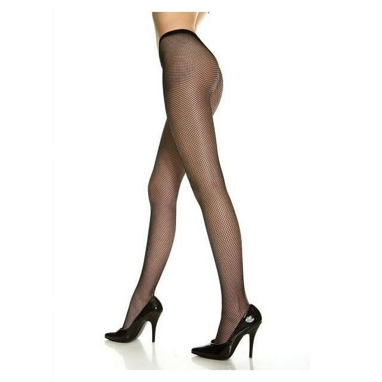 Fishnet Hold Ups Adult White Fishnet Hold Ups Adult White