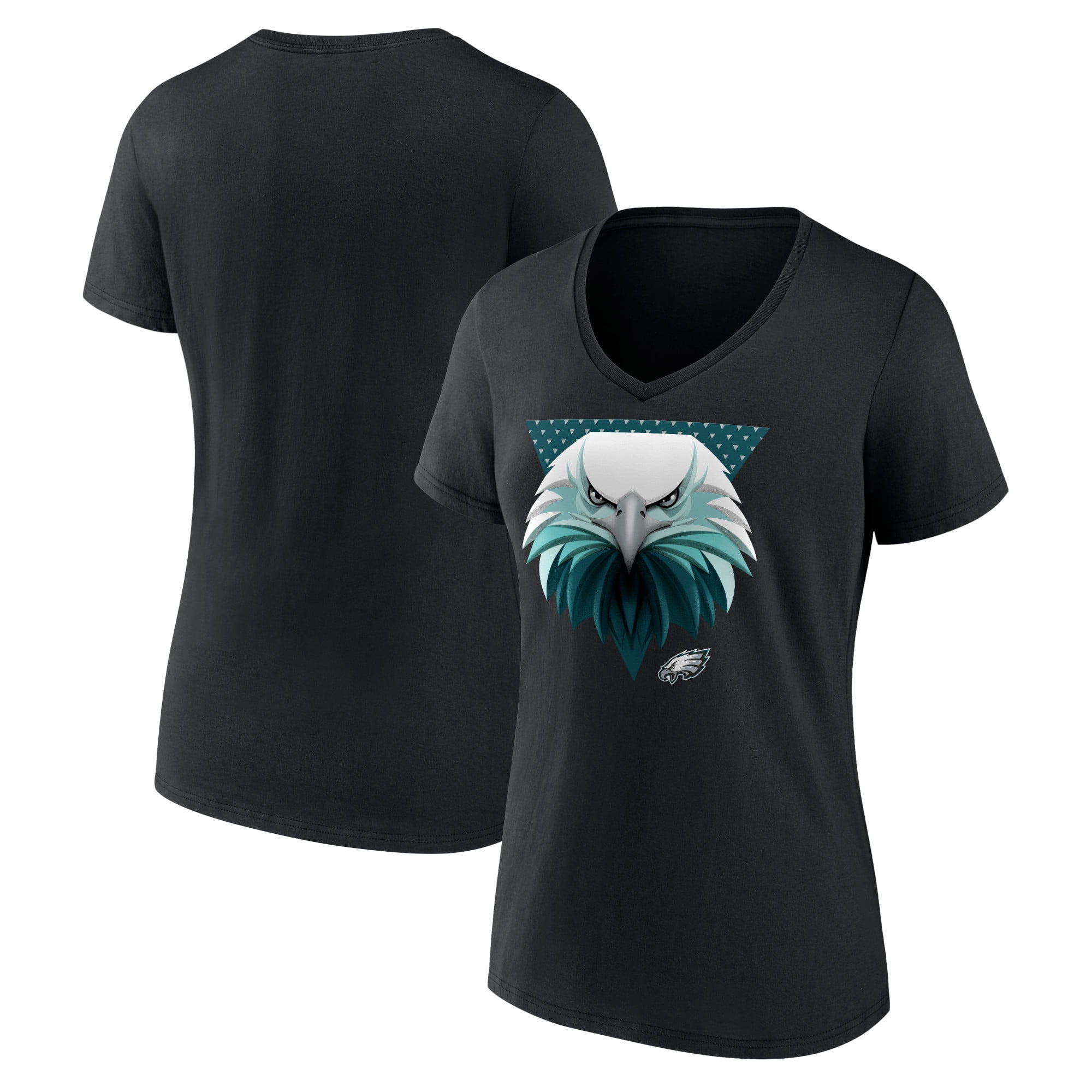 Women's Black Philadelphia Eagles 2024 NFL Draft Illustrated