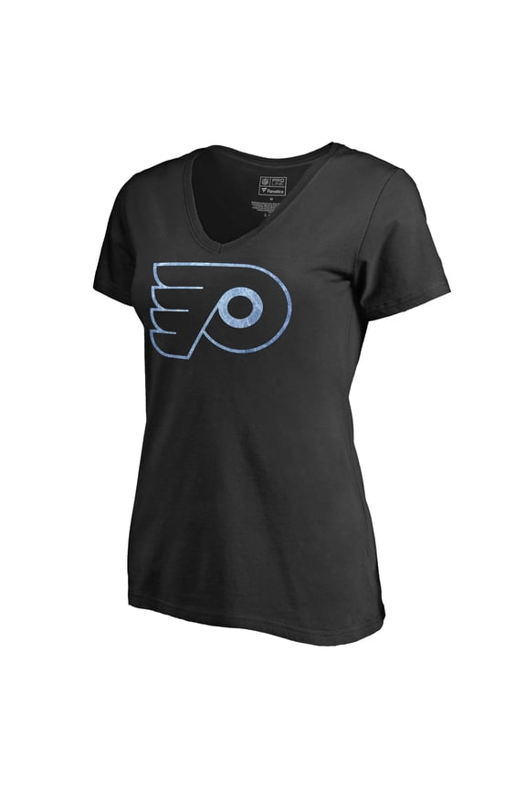 Women's Black Philadelphia Flyers Pond Hockey T-Shirt